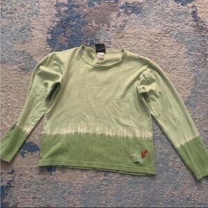 Harley-Davidson Green Shirt with Red Embroidery